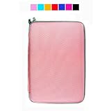 Hard Cube Carrying Case for E-Book Barnes and Nobles Nook (Pink)