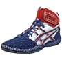 ASICS Men's Ultratek Wrestling Shoe,Royal/Red/White,15 D US