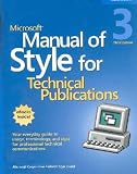 Microsoft Manual of Style for Technical Publications Third Edition