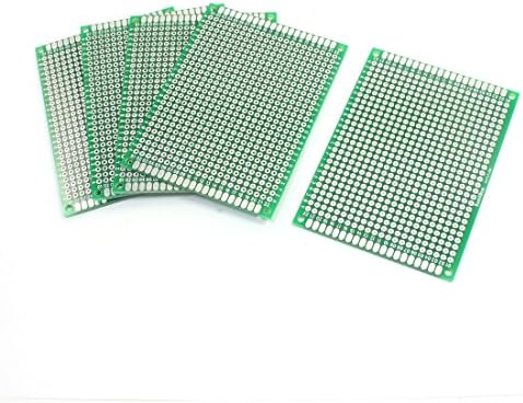 5Pcs Double Sided Prototyping PCB Printed Circuit Board 6cm x 8cm