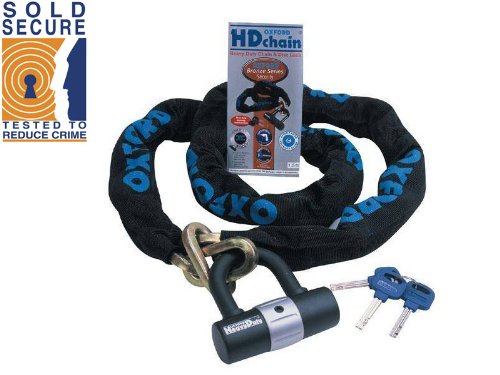 High Security HD Chain and Padlock for Bikes and Motorcycles 1.5m with Free Delivery