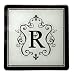 Monogram Glass Trivet R