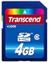 Transcend 4 GB Class 6 SDHC Flash Memory Card TS4GSDHC6