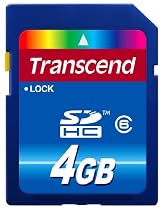 Transcend TS4GSDHC6 SDHC 4GB Speicherkarte Class 6