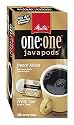 Melitta One:One Universal Fit Java Pods, French Kisses, French Vanilla Coffee, 18-Count Box (Pack of 4)