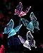 Butterfly Solar Garden Stakes SET of 4