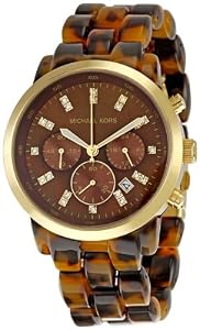 Michael Kors Tortoise Acrylic Ladies Watch MK5216