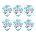 Flying Pig in the Clouds Novelty Guitar Picks Medium Gauge - Set of 6