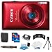 Canon PowerShot ELPH 300 HS 12 MP CMOS Digital Camera with Full 1080p HD Video (Red) + 16GB Deluxe Accessory Kit