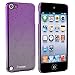 Leegoal（TM）Purple Raindrop Crystal Hard Back Cover Case for Apple iPod Touch 5th Generation 5G 5