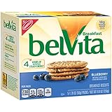 belVita Breakfast Biscuits, Blueberry, 8.8 Ounce (6 Pack)