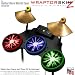 Lightning Colors Skin by WraptorSkinz fits Guitar Hero 4 World Tour Drum Set for Nintendo Wii, XBOX 360, PS2 & PS3 (DRUMS NOT INCLUDED)