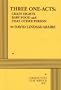 Three One-Acts by David Lindsay-Abaire - Acting Edition