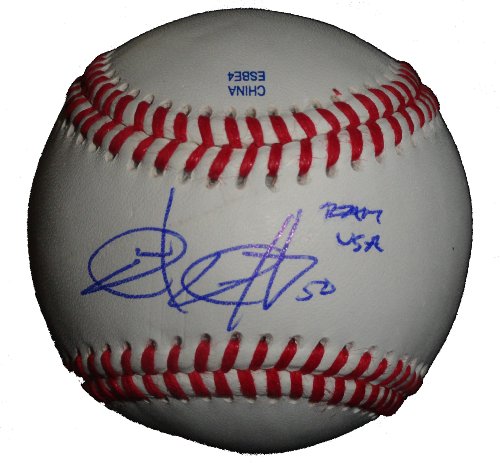 Chad Qualls Autographed ROLB Baseball with 