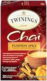 Twinings Chai Tea, Pumpkin Spice, 20 Count