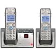 DECT 6.0 Telephone with Google Free Directory Assistance and Digital Answering Machine - 2 Handsets