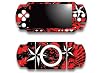 Sony PSP Slim Skin Decal Sticker - Northstar Red