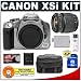Canon EOS Digital Rebel XSi 12.2-Megapixel SLR Camera Body with Tamron 28-80mm Lens + 8GB Card + LP-E5 Battery + Case + Accessory Kit
