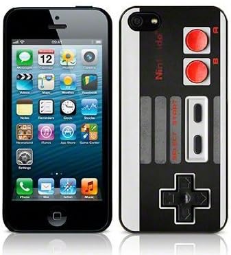 Consumer Store IPHONE 5 RETRO TELEVISION MULTI COLOUR TEST PATTERN GLOSSY IMAGE BACK CASE COVER SHELL SKIN -