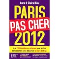 Paris pas cher 2012