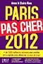 Paris pas cher 2012