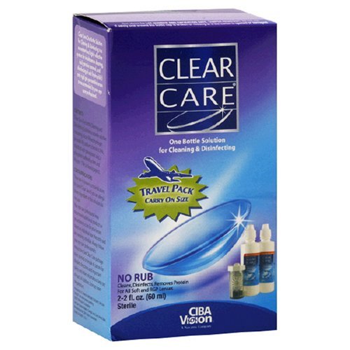 Clear Care Cleaning & Disinfecting Solution, Triple Action 12 oz (355 ml) Clear Care Cleaning & Disinfecting Solution, Triple Action 12 oz (355 ml)
