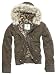 1161b# Surplus Ladies Blouson braun gewaschen Gr.M