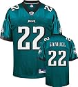 Asante Samuel Youth Jersey: Reebok Green Replica #22 Philadelphia Eagles Jersey