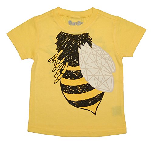 Peek A Zoo Toddler Become an Animal Short Sleeve T shirt - Bee Yellow (4T)
