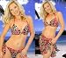 Hawaiian Print 2pc underwire Swimsuit and Matching Saronge Cover-up