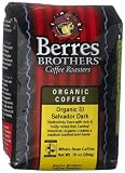 Berres Brothers Coffee Roasters Organic El Salvador Dark Coffee, Whole Bean, 10-Ounce Bags (Pack of 3)