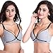 Women's Cotton Spandex Wirefree Sleep Bra for Nursing and Maternity