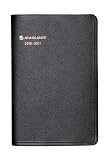 AT-A-GLANCE Academic Year Daily Appointment Book, July 2010 - June 2011, Black (7080705)