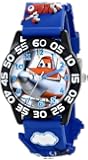 Disney Kids' W001527 Disney Planes Fire & Rescue Watch with Blue Plastic Band