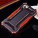 REDGO Waterproof Shockproof Dirtproof Aluminum Gorilla Glass Metal Sturdy Protection Case Cover For iPhone Models (iphone 5 5s, Orange)