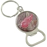 NHL Detroit Red Wings Real Tree Camo Bottle Opener Keychain