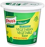 Knorr Ultimate Vegetarian Vegetable Soup Base, Low Sodium, 16-Ounce Tubs (Pack of 3)