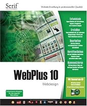 WebPlus 10 Webdesign, CD-ROM Website-Erstellung in professioneller Qualit&auml;t- E-Commerce-Support f&uuml;r den eigenen Web-Shop! F&uuml;r Windows 98SE/ME/2000/XP
