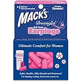 Macks Dreamgirl Soft Foam Earplugs, 10-Count (Pack of 3)