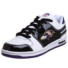 Reebok Men's NFL Ravens Field Pass Helmet Sneaker