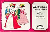 Costumes colouring book