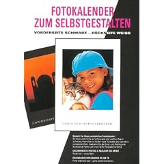 Foto-Kalender zum Selbstgestalten schwarz/wei�