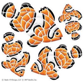 Clown Fish Accents DesignStix Peel and Stick Décor