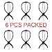 Black Wig Stand, Portable Wig Stand, Wig Dryer, 6P