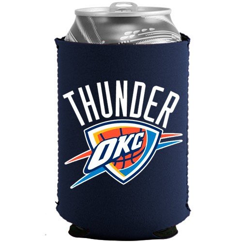 Oklahoma City Thunder Navy Blue Collapsible Can Coolie