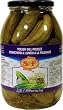 "DILL PICKLES" (Pickled Vegietables) "POLAND", Packages in Reusable Glass Jar, 1.5L. "S&F"