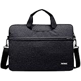 West Beauty 15-15.6 Inch Shockproof Waterproof Computer Laptop/Notebook/Tablets/MacBook Messenger Bag Carry Case Sleeve (Black)