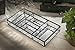 J Devlin Glass Art – Elegant Small Mirrored Vanity Tray – Clear Textured Vintage Stained Glass with Compartments – 10 x 5.5