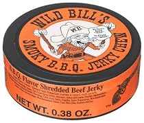 Wild Bill's Smoky BBQ Chew, 0.38-Ounce Packages (Pack of 24)