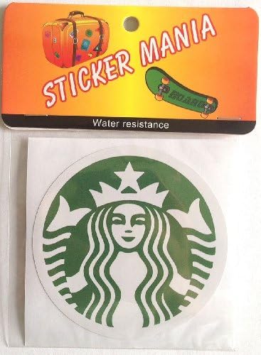 Starbucks logo stickers current waterproof seal (japan import)